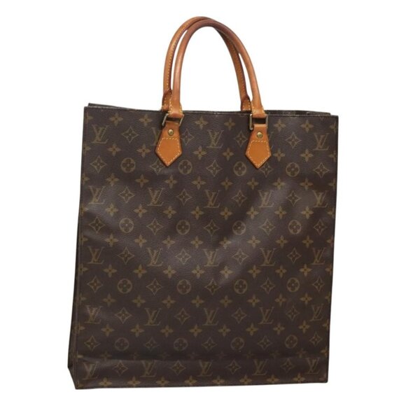 LOUIS VUITTON Monogram Sac Plat Hand Bag - Picture 3 of 16